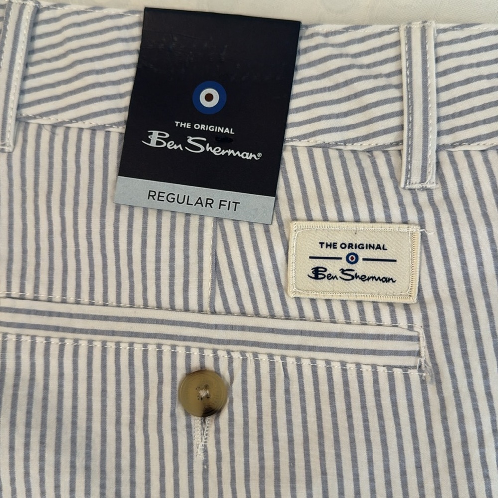 Ben Sherman Seersucker Shorts. Size 32 - Picture 9 of 13